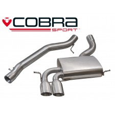 Audi S3 Performance Cat Back Exhaust (Non-Resonated) Fits - 8P model / 3 Door